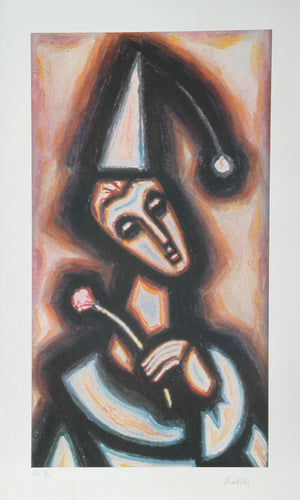 The Jester Lithograph | Unknown Artist,{{product.type}}