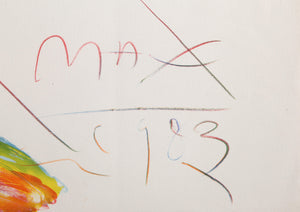 The Jockey (Unique) Lithograph | Peter Max,{{product.type}}
