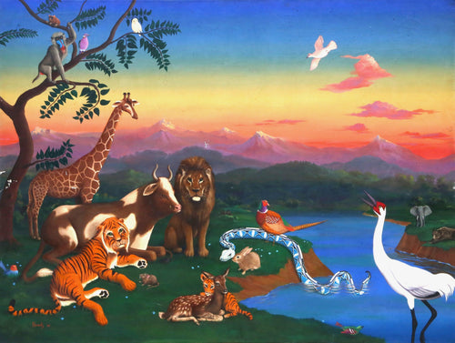 The Jungle Acrylic | George Rhoads,{{product.type}}