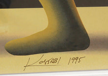 The Kiss Screenprint | Mark Kostabi,{{product.type}}