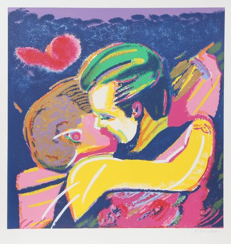 The Kiss Screenprint | Rubens Gerchman,{{product.type}}
