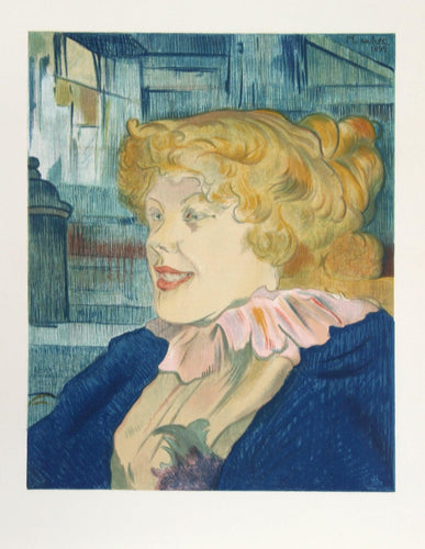 The Lady of Star Harbour I Lithograph | Henri de Toulouse-Lautrec,{{product.type}}