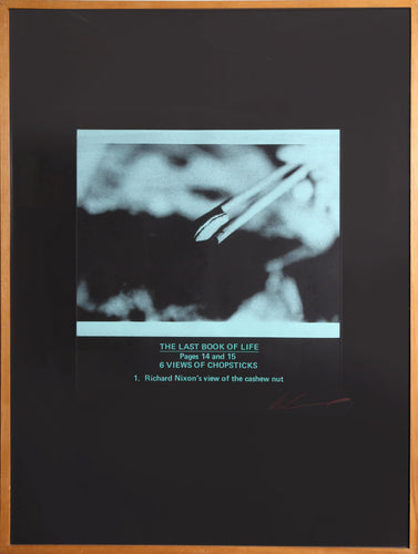 The Last Book of Life I Etching | Les Levine,{{product.type}}