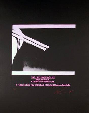 The Last Book of Life IV Etching | Les Levine,{{product.type}}