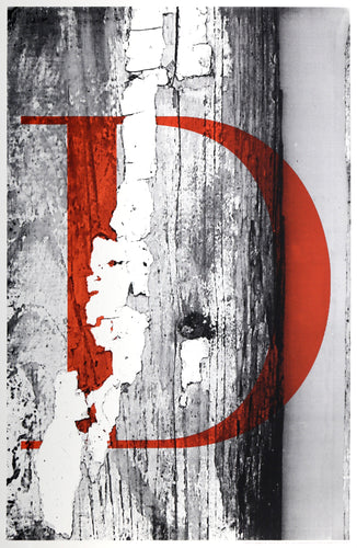 The Letter D Screenprint | Paul Davis,{{product.type}}