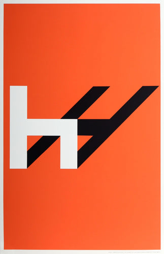 The Letter H Screenprint | Yaron Vardimon,{{product.type}}