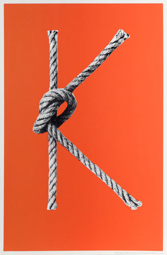The Letter K Screenprint | Pierre Mendell,{{product.type}}