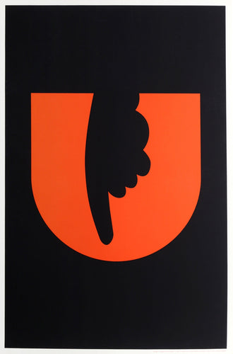The Letter U Screenprint | Yaron Vardimon,{{product.type}}