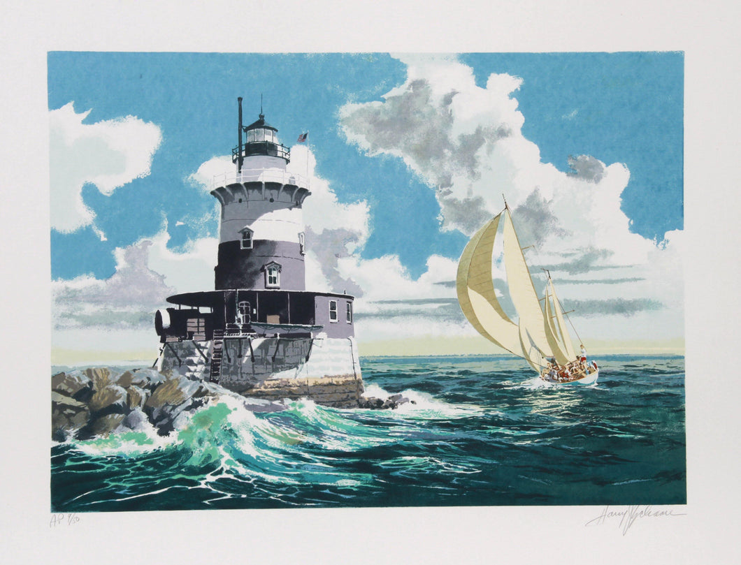 The Lighthouse Screenprint | Harry Schaare,{{product.type}}