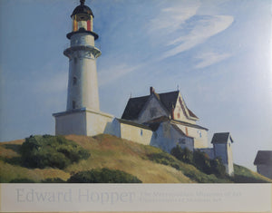The Lightouse at Two Lights Poster | Edward Hopper,{{product.type}}