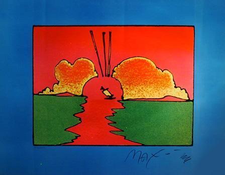 The Little Boat Poster | Peter Max,{{product.type}}