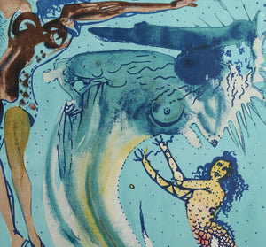 The Little Mermaid lithograph | Salvador Dalí,{{product.type}}