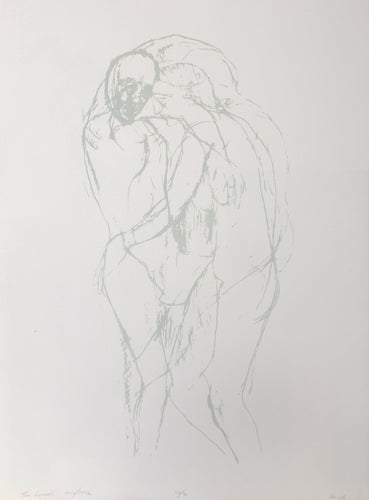 The Lovers Lithograph | Leon Golub,{{product.type}}