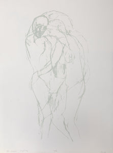 The Lovers Lithograph | Leon Golub,{{product.type}}