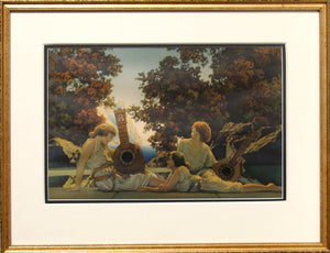 The Lute Players Lithograph | Maxfield Parrish,{{product.type}}