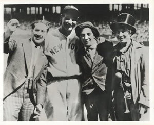 The Marx Brothers with Lou Gehrig Black and White | Unknown Artist,{{product.type}}