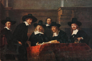 The Masters of the Cloth Gathering Poster | Rembrandt,{{product.type}}