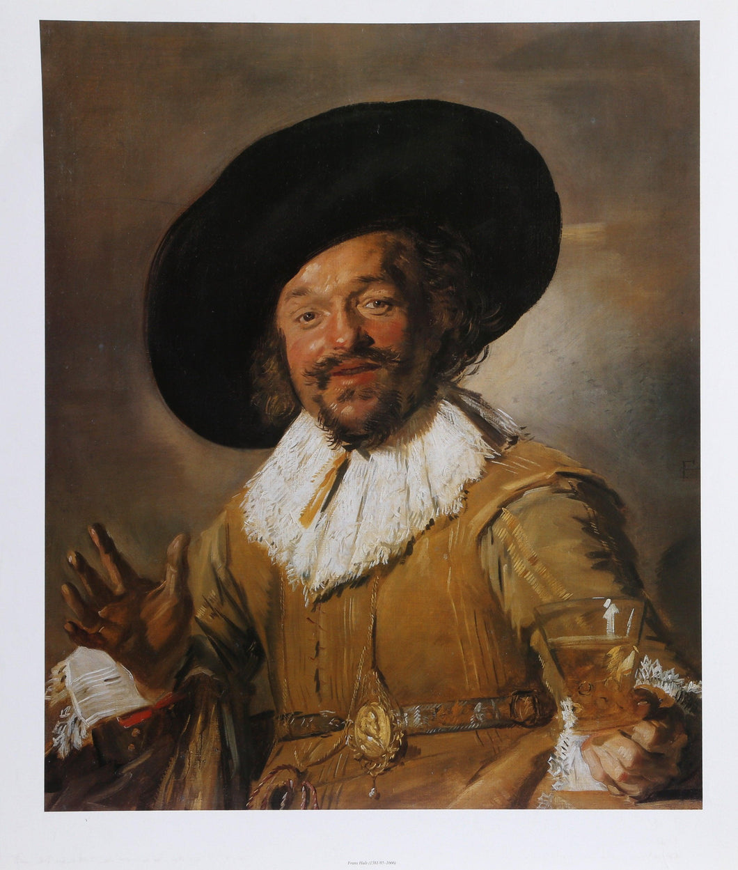 The Merry Drinker Poster | Frans Hals,{{product.type}}