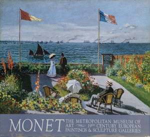 The Metropolitan, 19th Century Paintings - Terrace on the Seaside Poster | Claude Monet,{{product.type}}
