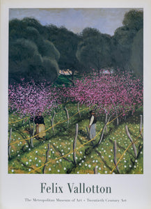 The Metropolitan Museum of Art - Flowering Peach Trees Poster | Felix Vallotton,{{product.type}}