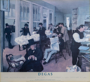 The Metropolitan Museum of Art - Portrait in an Office Poster | Edgar Degas,{{product.type}}