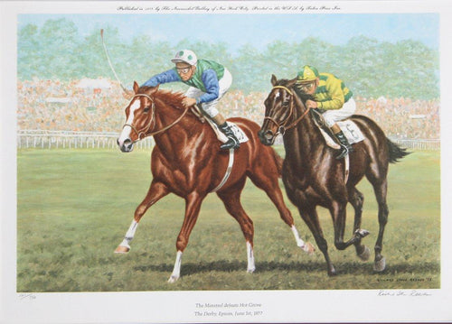 The Minstrel Defeats Hot Grove Lithograph | Richard Stone Reeves,{{product.type}}