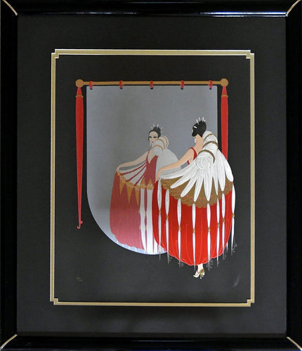 The Mirror Screenprint | Erté,{{product.type}}