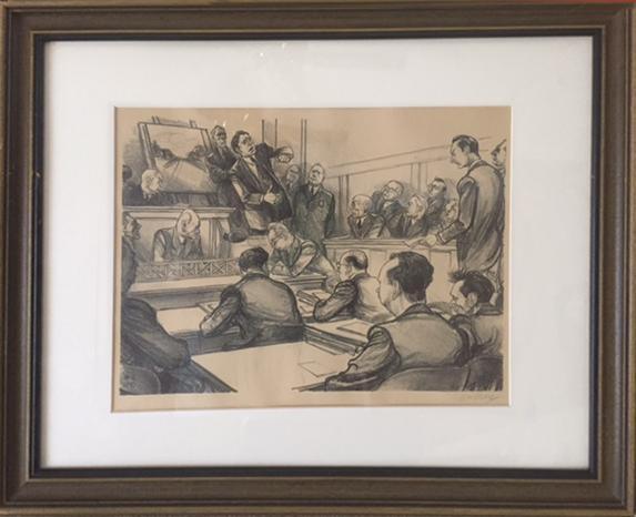 The Murder Incorporated Trial Lithograph | William Sharp,{{product.type}}