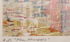 The Narrows Lithograph | Mel Silverman,{{product.type}}