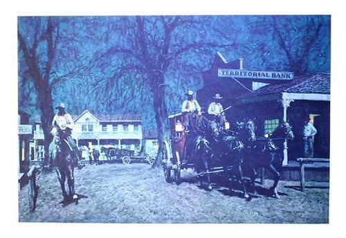 The Night Mail Lithograph | Donald Teague,{{product.type}}