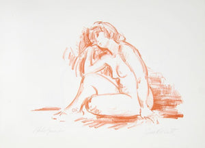 The Nude III Lithograph | Jan De Ruth,{{product.type}}