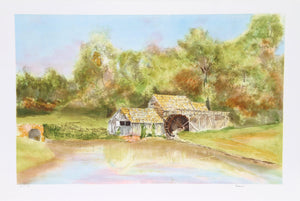 The Old Mill Lithograph | Paul Fioravanti,{{product.type}}