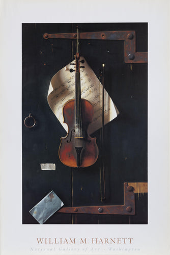 The Old Violin - National Gallery of Art Poster | William Michael Harnett,{{product.type}}
