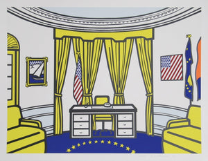 The Oval Office (C. 277) Screenprint | Roy Lichtenstein,{{product.type}}