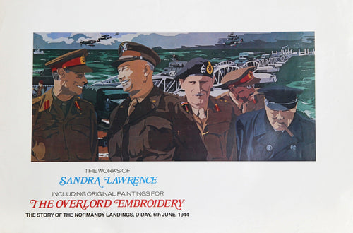 The Overload Embroidery Exhibit Poster | Sandra Lawrence,{{product.type}}