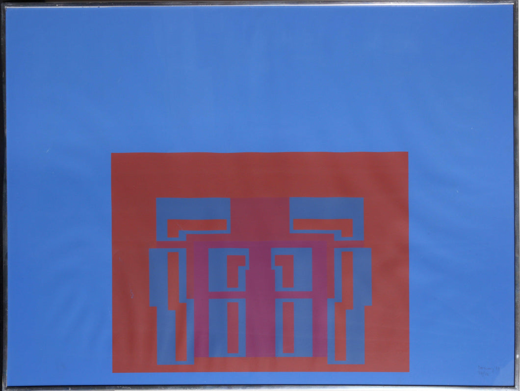 The Paramount Suite (Blue) Screenprint | Robyn Denny,{{product.type}}