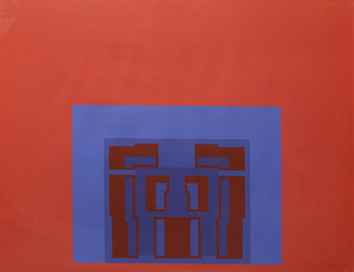 The Paramount Suite (Red) Screenprint | Robyn Denny,{{product.type}}