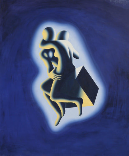 The Pause that Refreshes Oil | Mark Kostabi,{{product.type}}