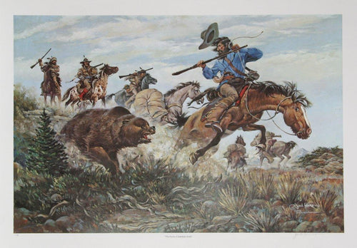 The Perils of Jedediah Smith Poster | Jack Hines,{{product.type}}