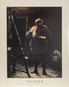 The Phillips Collection - The Painter at His Easel Poster | Honore Daumier,{{product.type}}