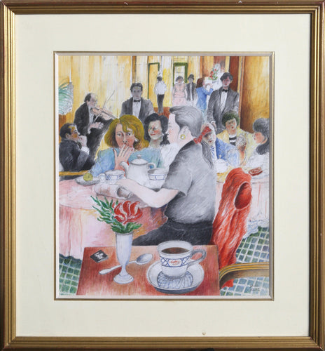 The Plaza Hotel Watercolor | David Azuz,{{product.type}}