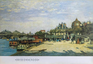 The Pont des Arts poster | Pierre-Auguste Renoir,{{product.type}}