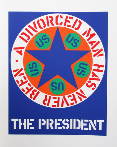 The President from the American Dream Portfolio Screenprint | Robert Indiana,{{product.type}}