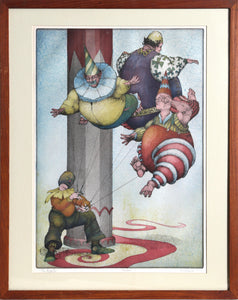 The Puppeteer Etching | Charles S. Klabunde,{{product.type}}