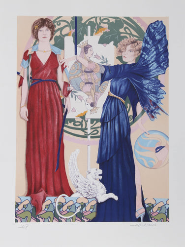 The Queen's Masque Lithograph | Robert Anderson,{{product.type}}