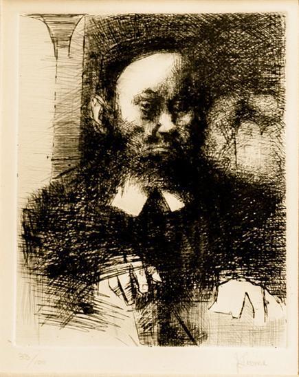 The Rabbi in His Study Lithograph | Jack Levine,{{product.type}}