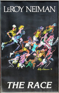 The Race Poster | LeRoy Neiman,{{product.type}}