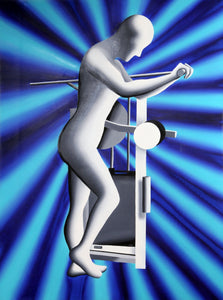 The Re-Articulation of the Feminine Form Acrylic | Mark Kostabi,{{product.type}}