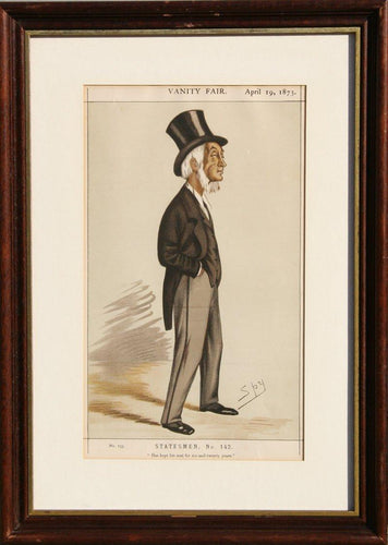 The Right Hon. Thomas Emerson Headlam Lithograph | Leslie Matthew Ward (Spy),{{product.type}}