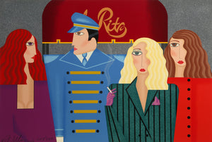 The Ritz Screenprint | Robin Morris,{{product.type}}